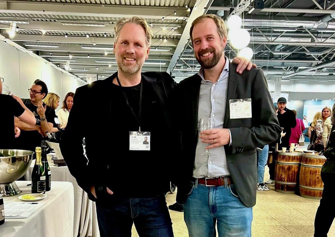 Champagneprovning i Stockholm med Fredrik Schelin & Jesper Mousserande.se 24/1
